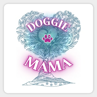 Doggie Mama Sticker